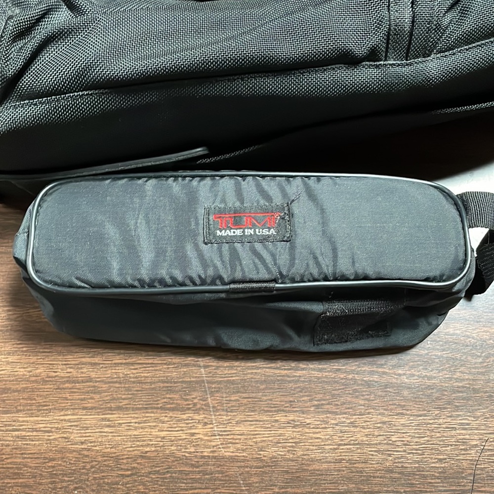 Tumi Briefcase Computer Case Black Ballistic Nylo… - image 8